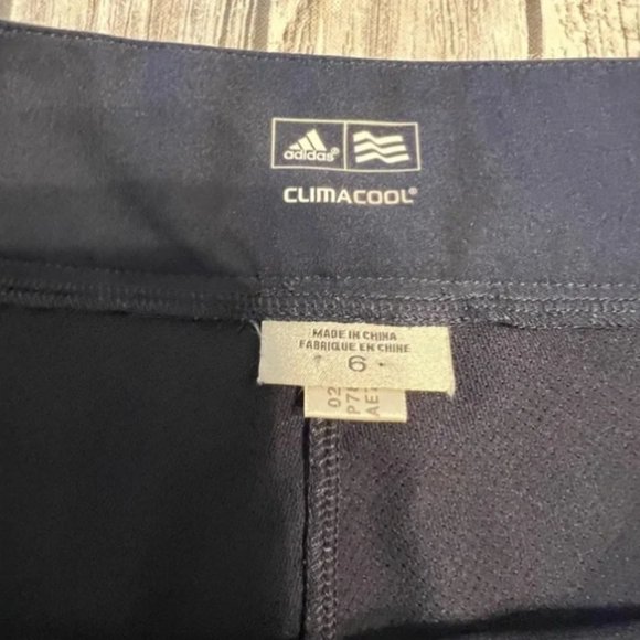 Adidas Sz 6 ClimaCool Navy Golf Skort - Picture 3 of 7